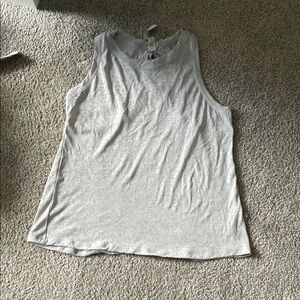 Gray Sleeveless Women's Top